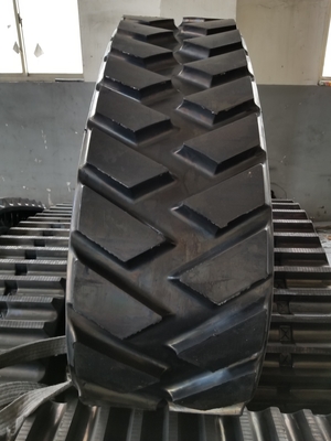 460x225x36 Καθαριστήρας Asphalt Τρόπος καουτσούκ Καουτσούκ Crawler Μέρη κατασκευαστικών μηχανημάτων