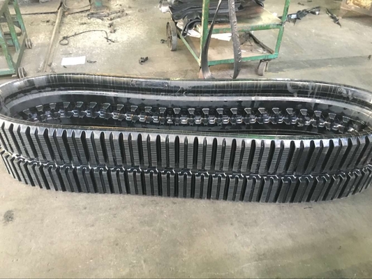 ZB450x86x56 Στενό μοτίβο Σκιτ Στιέρ φορτωτής μεγέθους Ρυθμίσιμη καουτσούκ τροχιά