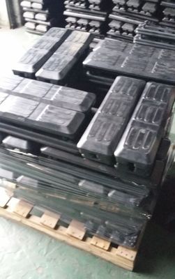 450MM Σιδηροδρομική υποδομή από καουτσούκ με μπουλόνια