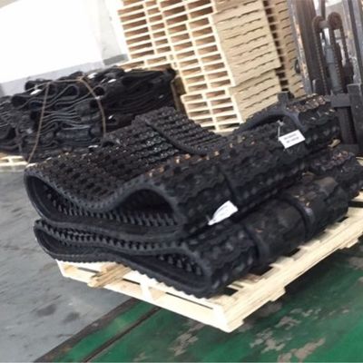 Τροχιά από καουτσούκ Yanmar, 180 * 72 * 37mm Mini Crawler Tracks