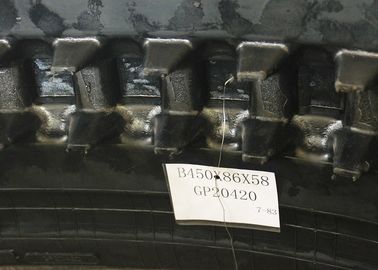 Τραπέζια καουτσούκ φορτιστή 450 x 86 x 58 για Bobcat T830 T870