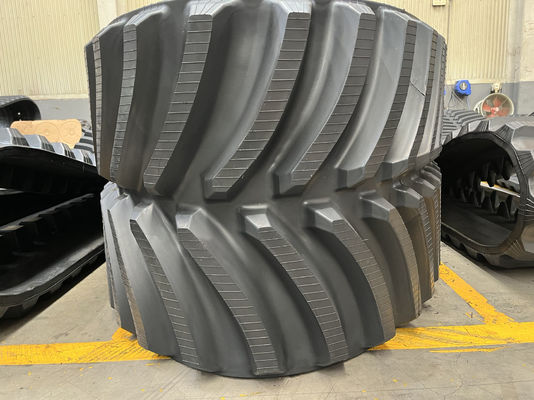 915x152.4x42/36"x6"x42 Μεγάλη αγροτική τροχιά από καουτσούκ για IH620 τρακτέρ