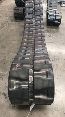 Τρόπος ελαστικού 450*81*76W W-Lug Pattern Excavator Τρόπος ελαστικού προσαρμοσμένος για τον εκσκαφέα TB175