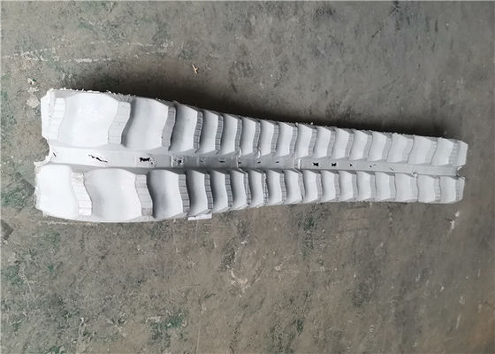 πλάτος 72mm 180mm λαστιχένιες διαδρομές εκσκαφέων πισσών συνεχείς