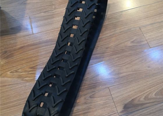 Ρομπότ 123mm λαστιχένιες διαδρομές αντιολισθητικών αλυσίδων συστημάτων προσγείωσης πλάτους