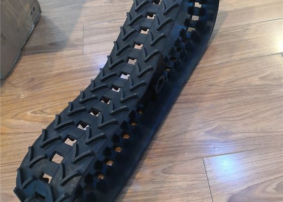 Ρομπότ 123mm λαστιχένιες διαδρομές αντιολισθητικών αλυσίδων συστημάτων προσγείωσης πλάτους