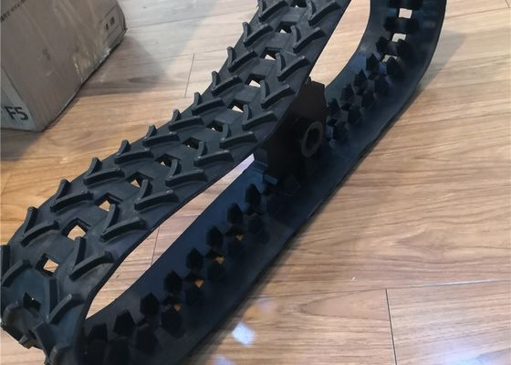 Ρομπότ 123mm λαστιχένιες διαδρομές αντιολισθητικών αλυσίδων συστημάτων προσγείωσης πλάτους