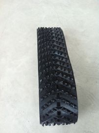 104.92kg μαύρη λαστιχένια διαδρομή 320*72*43mm οχήματος για το χιόνι για το λαστιχένιο σύστημα διαδρομής