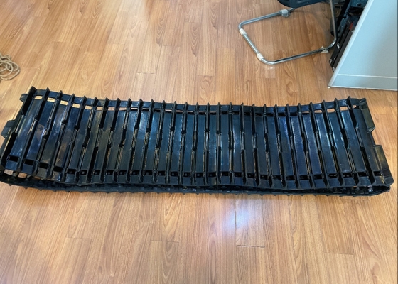 60 σύνδεση 508mm ευρείες οχήματος για το χιόνι λαστιχένιες διαδρομές μερών οχήματος για το χιόνι διαδρομής μαύρες